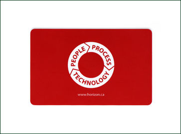 Ηλεκτρονική ανέπαφη κάρτα πληρωμής/κόκκινες τυπωμένες συνήθεια κάρτες RFID