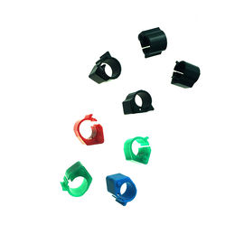 Ζωηρόχρωμη ABS πλαστική TK4100 LF RFID περιστεριών δαχτυλιδιών μορφή κύκλων ετικεττών αδιάβροχη