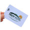 Μεταλλινών PVC  RFID μαγνητικό λωρίδα καρτών 13.56MHz CR80 ξενοδοχείων βασικό