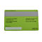 13.56MHz πλαστική ανέπαφη RFID έξυπνη κάρτα  PVC υπερβολικά ελαφριά με DOD τον αριθμό