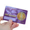 Πλήρεις χρώματος κάρτες δώρων PVC πλαστικές, κάρτα ιδιότητας μέλους στο τυποποιημένο μέγεθος CR80/30mil