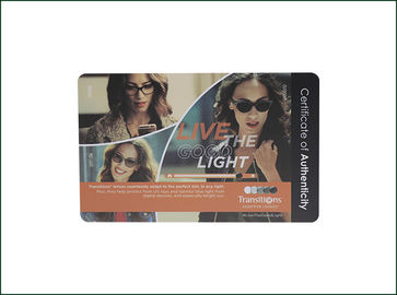 Ελαφριά κάρτα PVC RFID, προγραμματίσημη λεπτή ανέπαφη έξυπνη κάρτα