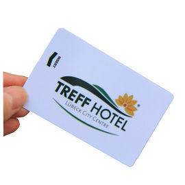 Μεταλλινών PVC  RFID μαγνητικό λωρίδα καρτών 13.56MHz CR80 ξενοδοχείων βασικό