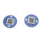 Ετικέττες αυτοκόλλητων ετικεττών εγγράφου ISO14443A Rfid NFC